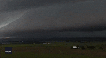 Supercell Looms Over Illinois on Day of Deadly Storms