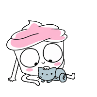 cat Sticker by BuzzFeed Animation