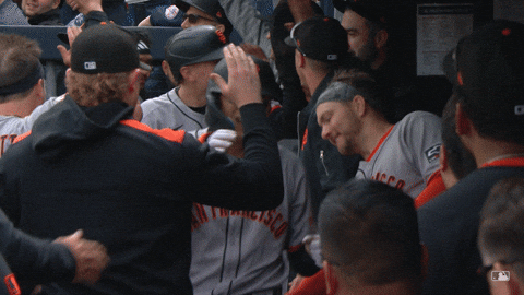 Excited Giants Baseball GIF by San Francisco Giants