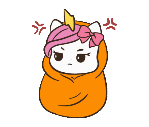 Angry Period Sticker by Brave Unicorn