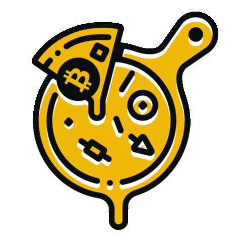 Pizzatothemoon Sticker by Tokocrypto