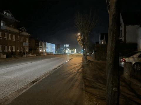 ralfappelt night street bus traffic GIF