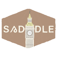 Saddlelondon Sticker by Saddle Cafe