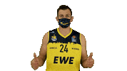Ewe Baskets Basketball Sticker by EWE Baskets Oldenburg