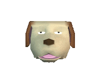 Dog 3D Sticker by jjjjjohn