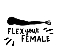 women empowerment art Sticker