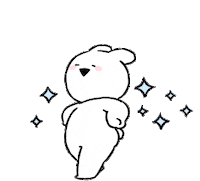 うさぎ Sticker by すこぶる動くウサギ