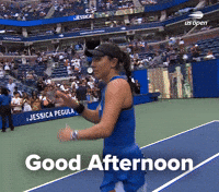Waving Us Open Tennis GIF by US Open