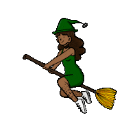 Magic Witch Sticker by max contre-attaque