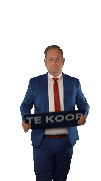 Makelaar Sticker by dekoningmakelaars