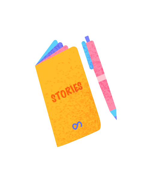 Outcrowd giphyupload team book story Sticker