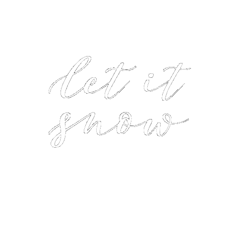 Let It Snow Sticker