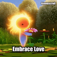Healing Love GIF by Bloomscroll