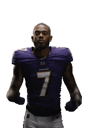 Football Grabbing Sticker by Baltimore Ravens