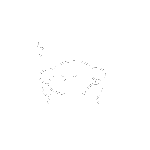 Dog Pencil Sticker