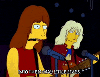 Season 3 Rock GIF by The Simpsons