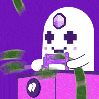 Federal Reserve Pow GIF by aavegotchi