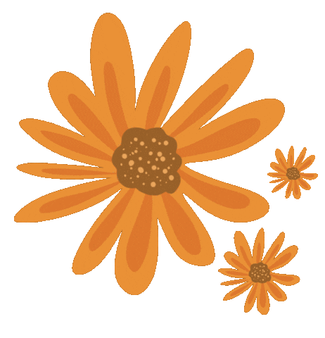 Ansolart giphyupload happy summer flower Sticker