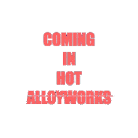 Coming In Hot American Sticker by Alloyworks