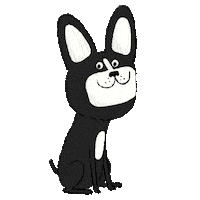 Happy Dog Sticker by Wonderbly