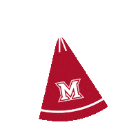 New Year Party Hat Sticker by Miami University Regionals