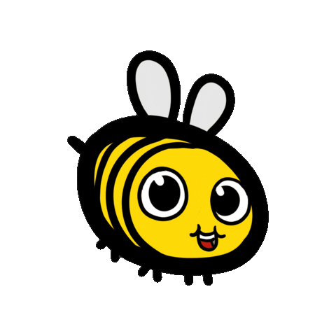 Bee Sticker by DIKKA