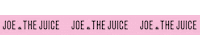 pink logo Sticker by JOE & THE JUICE