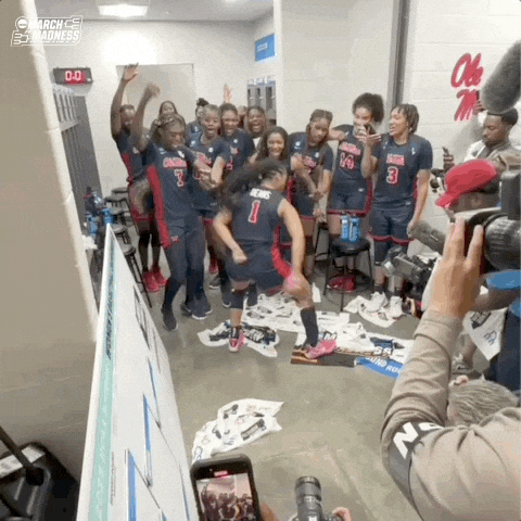 College Basketball Dancing GIF by NCAA March Madness