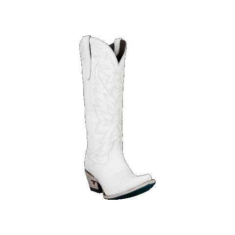 laneboots giphygifmaker cowgirl boots white boots lane boots Sticker