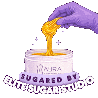 Sugaring Paste Sticker by Aura Sugaring Co