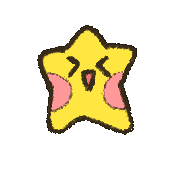 Happy Stars Sticker