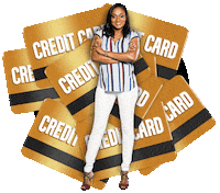 Credit Card Money Sticker by Credit By Michelle