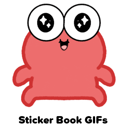 Excited Lets Go Sticker by Sticker Book iOS GIFs