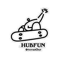 HUBFUN hubfun Sticker