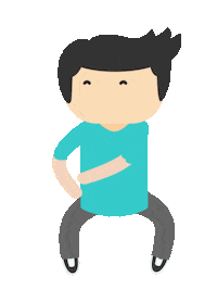 Happy Dance Sticker by Kok Bisa?