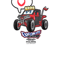 EuromotoPolaris racing carrito euromoto polaris león Sticker