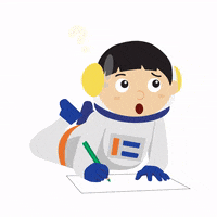 In Space Hello GIF by Eduwis Education