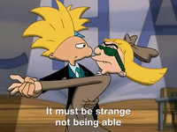 hey arnold nicksplat GIF