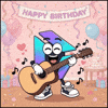 Happy Birthday Gif GIF by IDX Solana