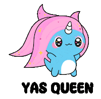 Queen Yas Sticker by Naru Naru