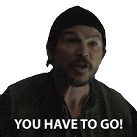 Please Leave Get Out Sticker by NETFLIX