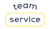 Team Service Sticker by Suzzi Kafe