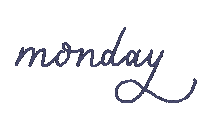 Monday Sticker