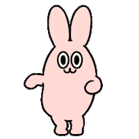 mics_p dance rabbit character kku Sticker