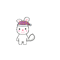 Night Sleeping Sticker by Charm Indonesia