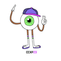 Comic Con Illustration Sticker by CCXP