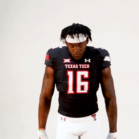 Jesiah Pierre GIF by Texas Tech Football
