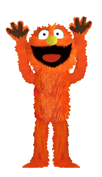Happy Dance Sticker by Fluffy Friends