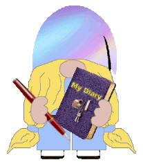 Dear Diary Gnome Sticker