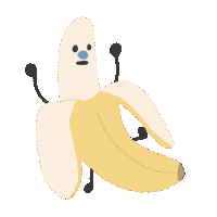 Fruit Banana Sticker